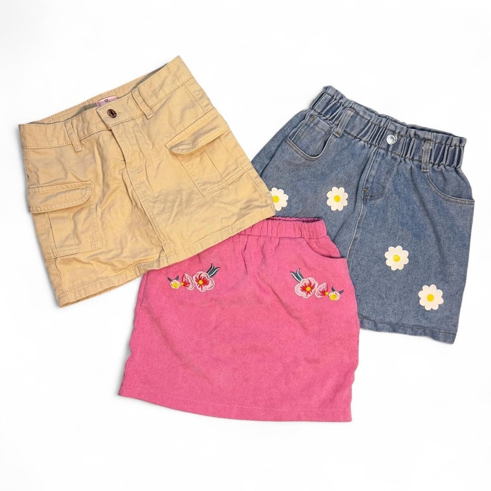 Girls Skirt Bundle (3) - size 6/7